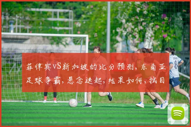 菲律宾vS新加坡的比分预测,东南亚足球争霸,悬念迭起,结果如何,拭目以待。